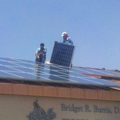 Installing a Sunspot Solar PV system on a Las Cruces business.
