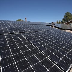 Pitched Roof Solar Installation