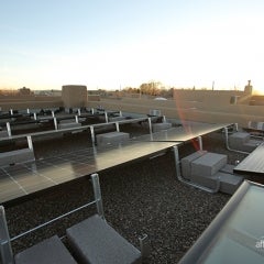 Flat Roof Solar Installation