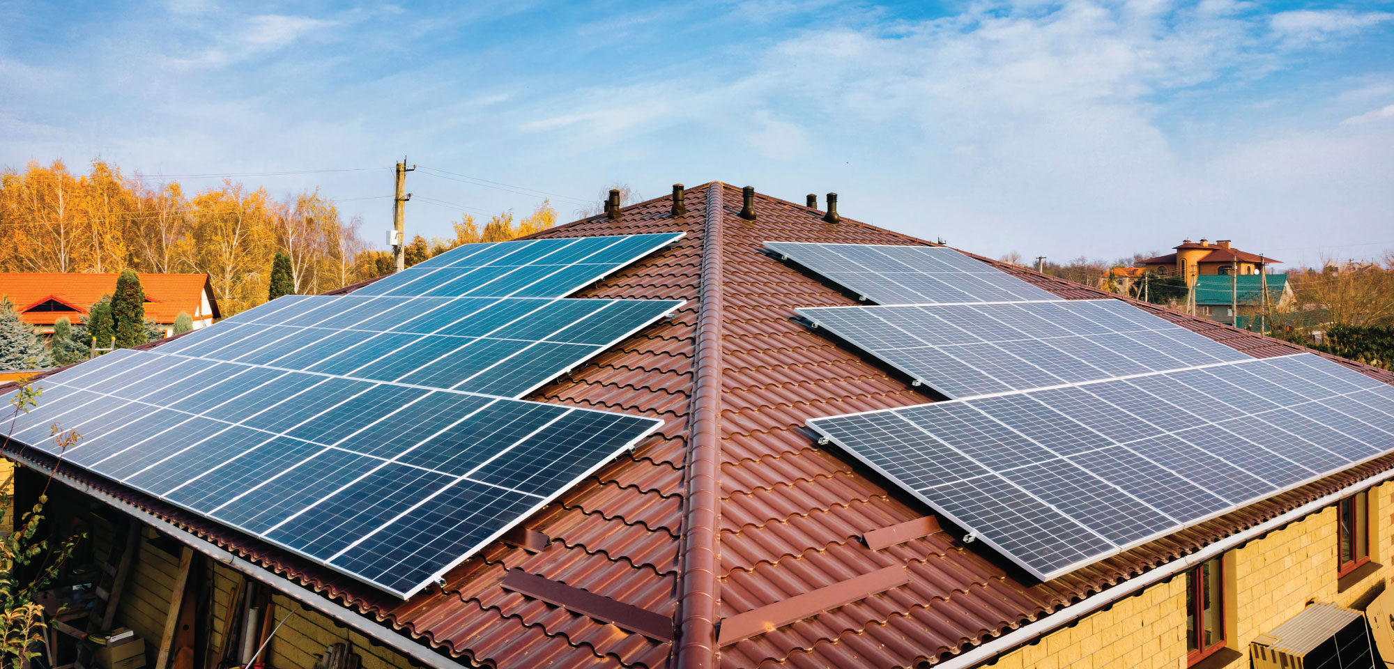 How solar is installed on clay tile roofs