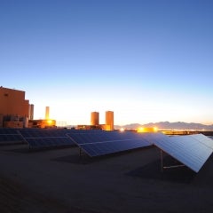 The Sunspot Solar PV array at F&A Dairy