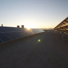 Sunspot Solar ground mount solar PV.
