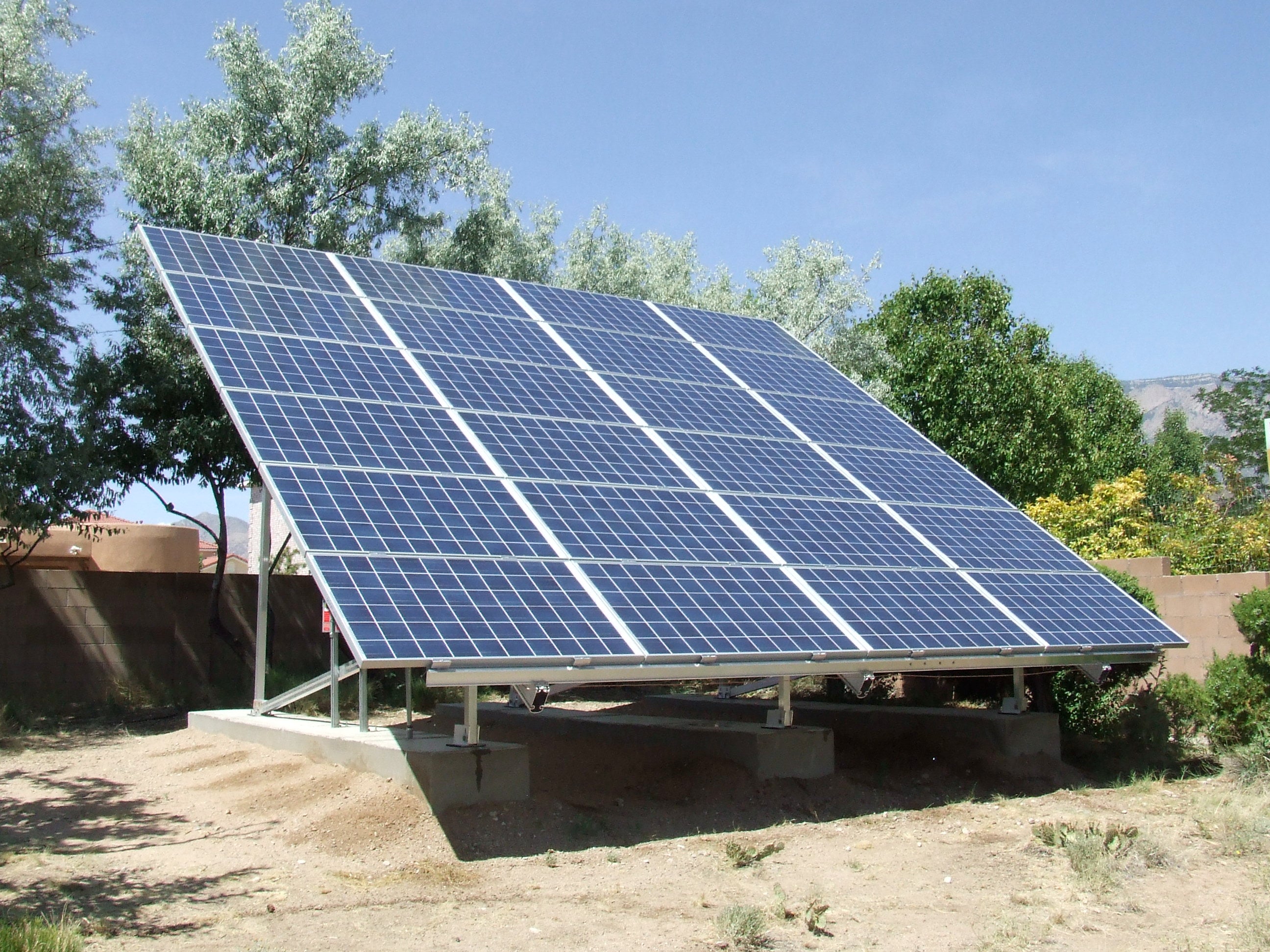 5.76kW Ground Mount w/Schletter FS Max racking
